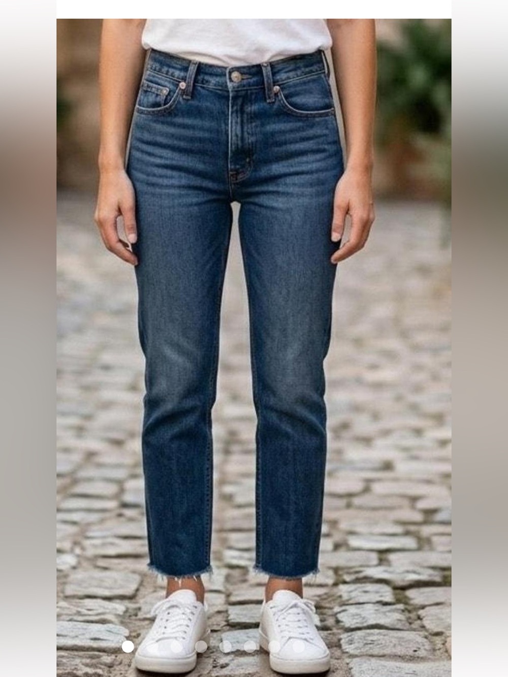 Levi’s Classic High-Rise Straight Jeans — Blue